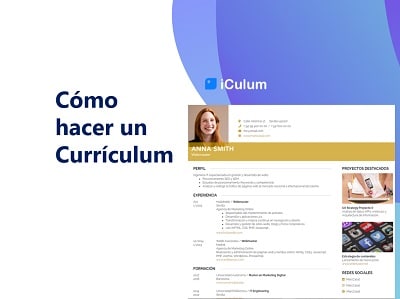 Cómo hacer un currículum iCulum